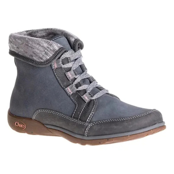Chaco Barbary Castlerock Waterproof Boot in Grey. Sz: 9